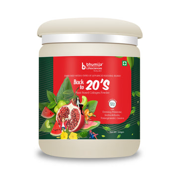 Plant Based Collagen Powder With Evening Primrose, Seabuckthorn, Pomegranate, Guava